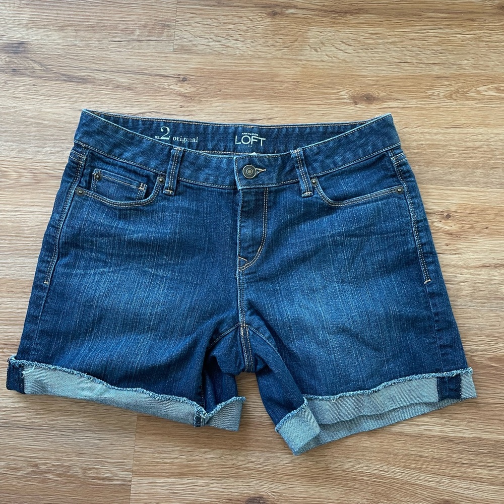 Ann Taylor LOFT original Shorts dark wash